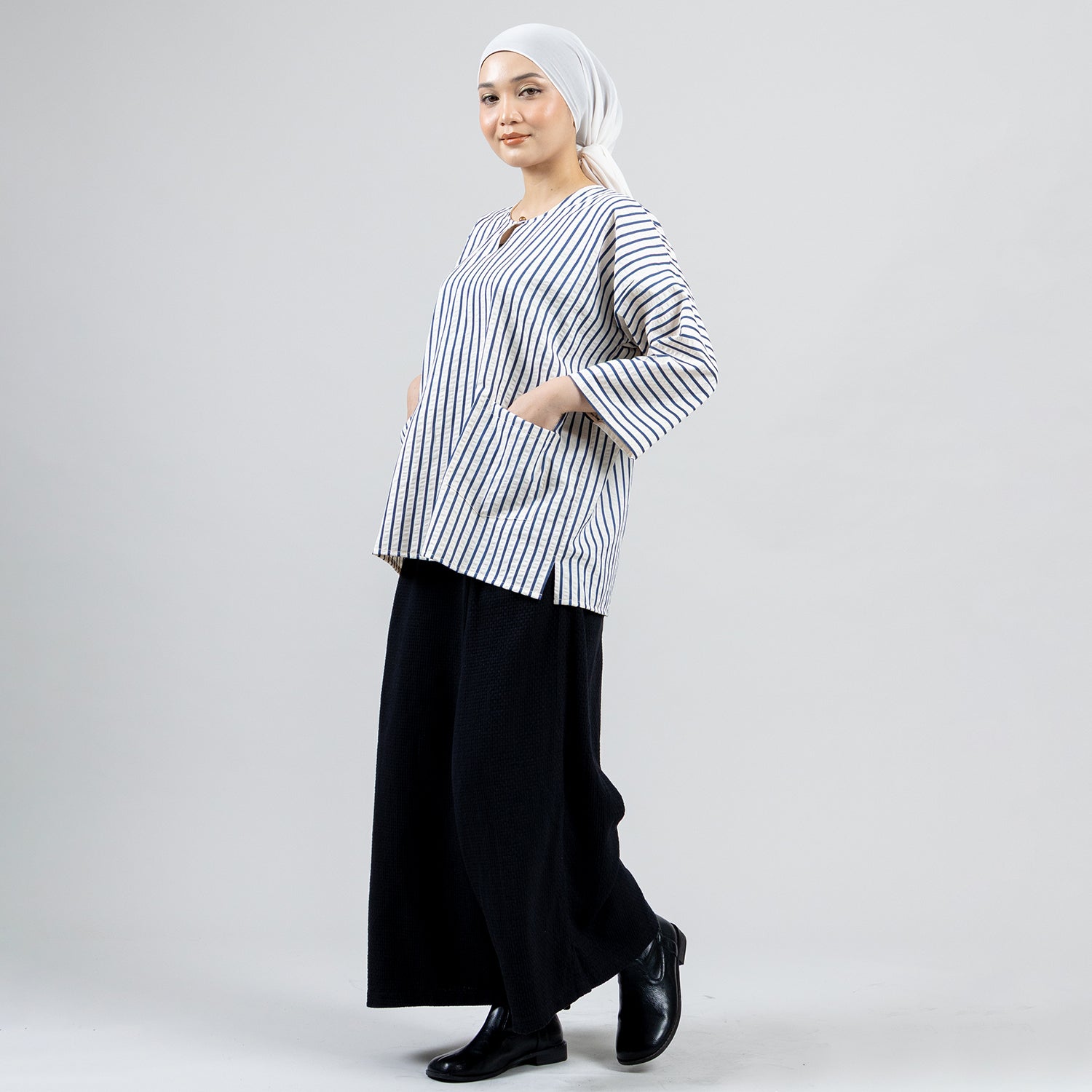 Garis Top (New Edition) - Blue