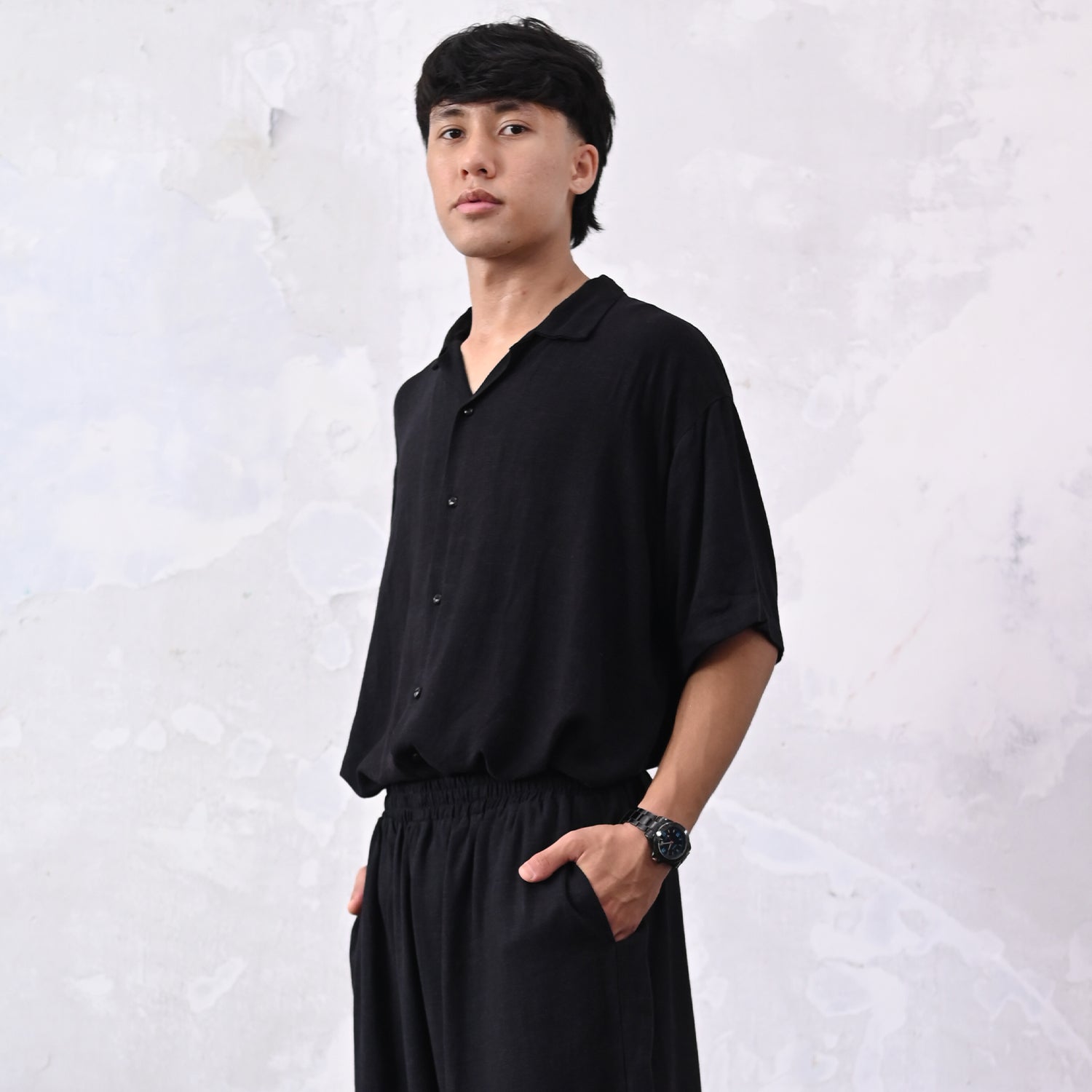 Hara Men Top - Black