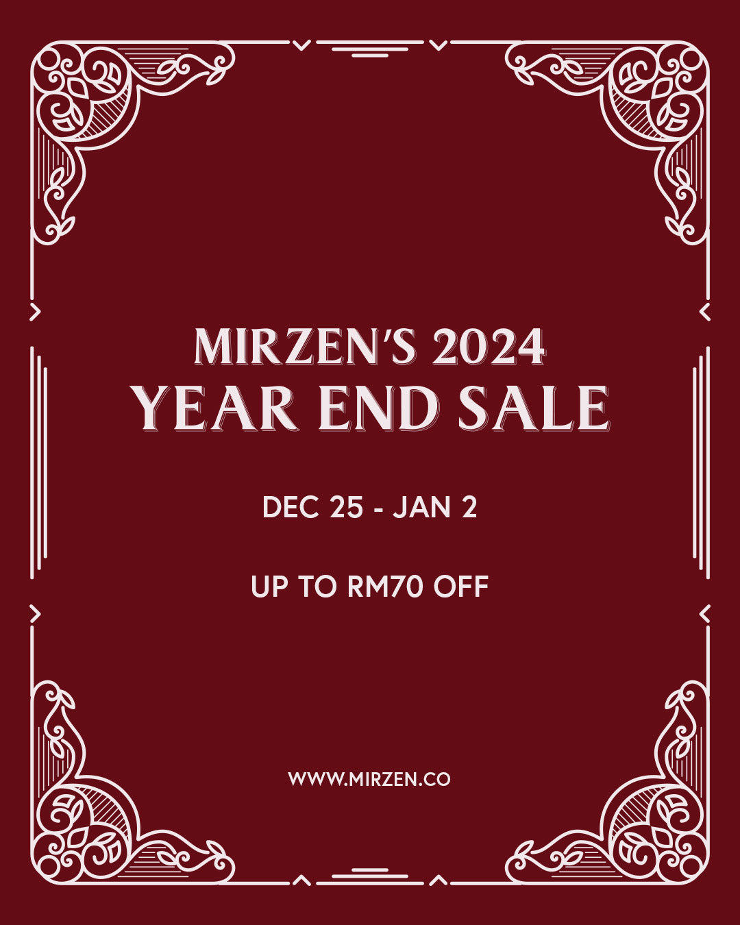 YEAR END SALE 2024