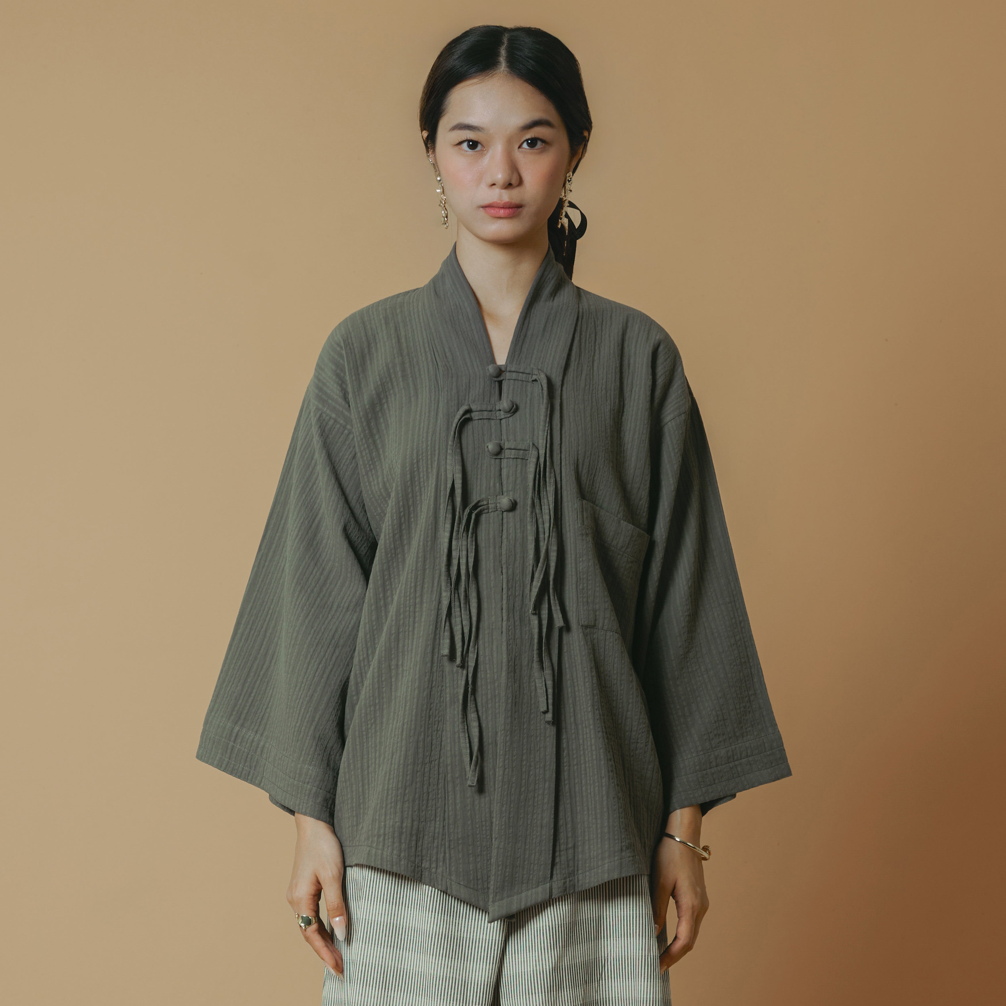 Aksara - Olive Green (Top)