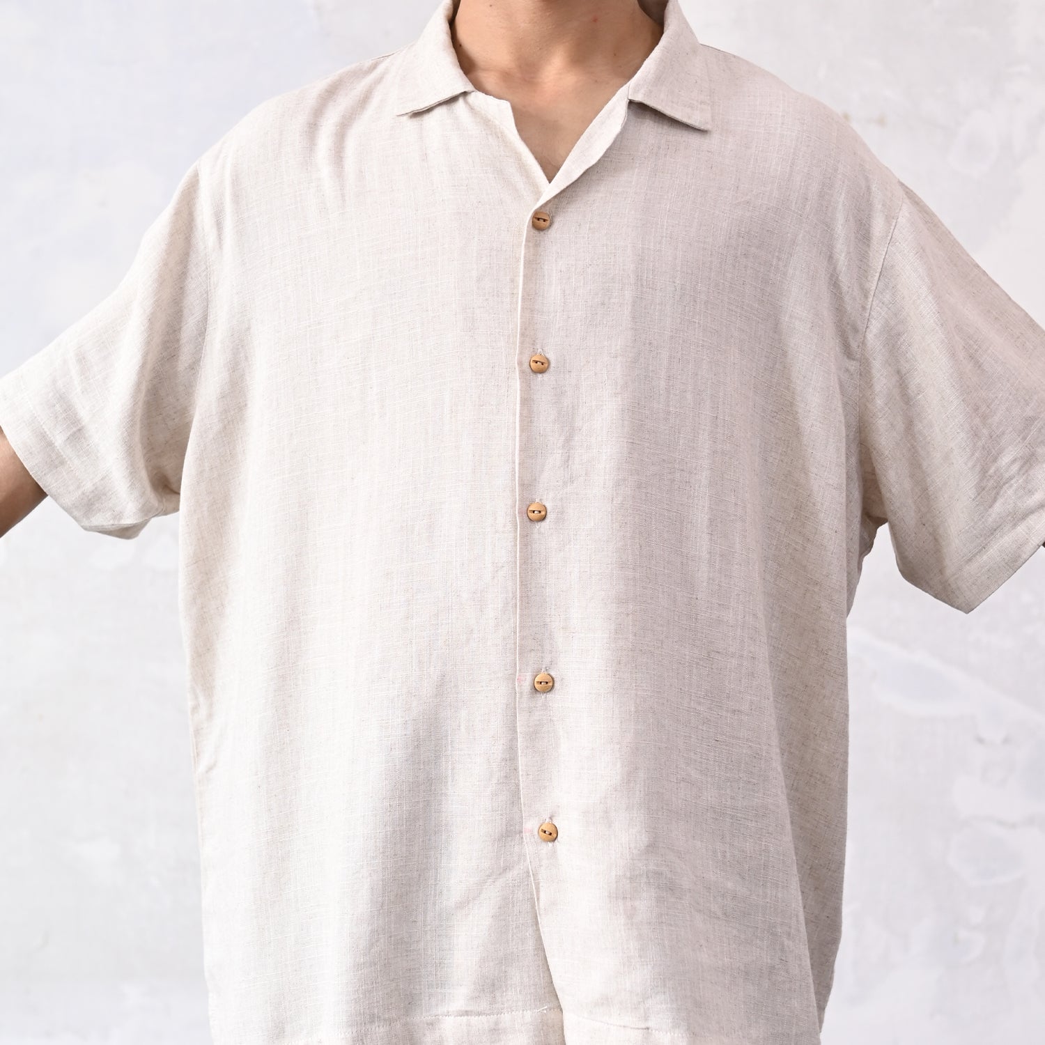 Hara Men Top - Beige