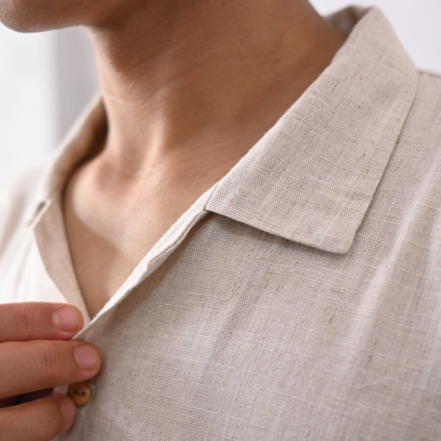 Hara Men Top - Beige