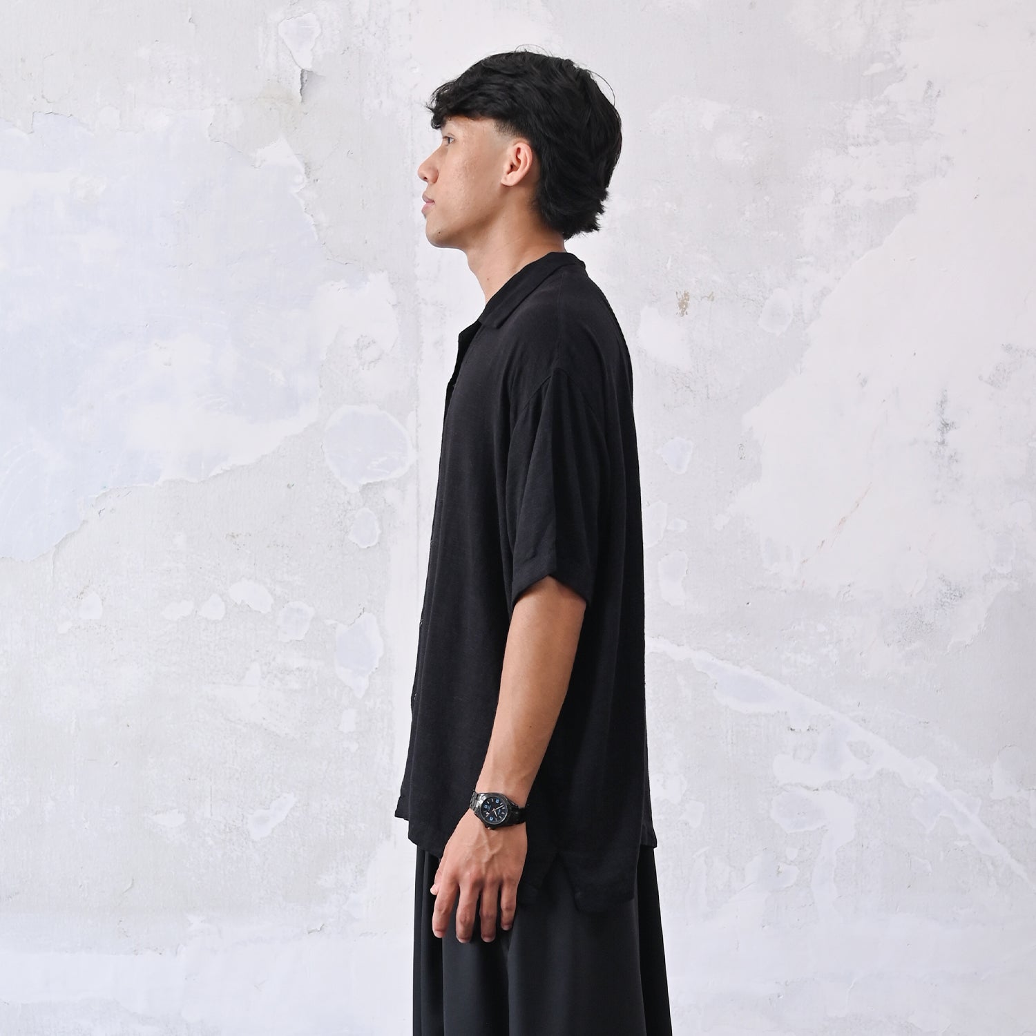 Hara Men Top - Black