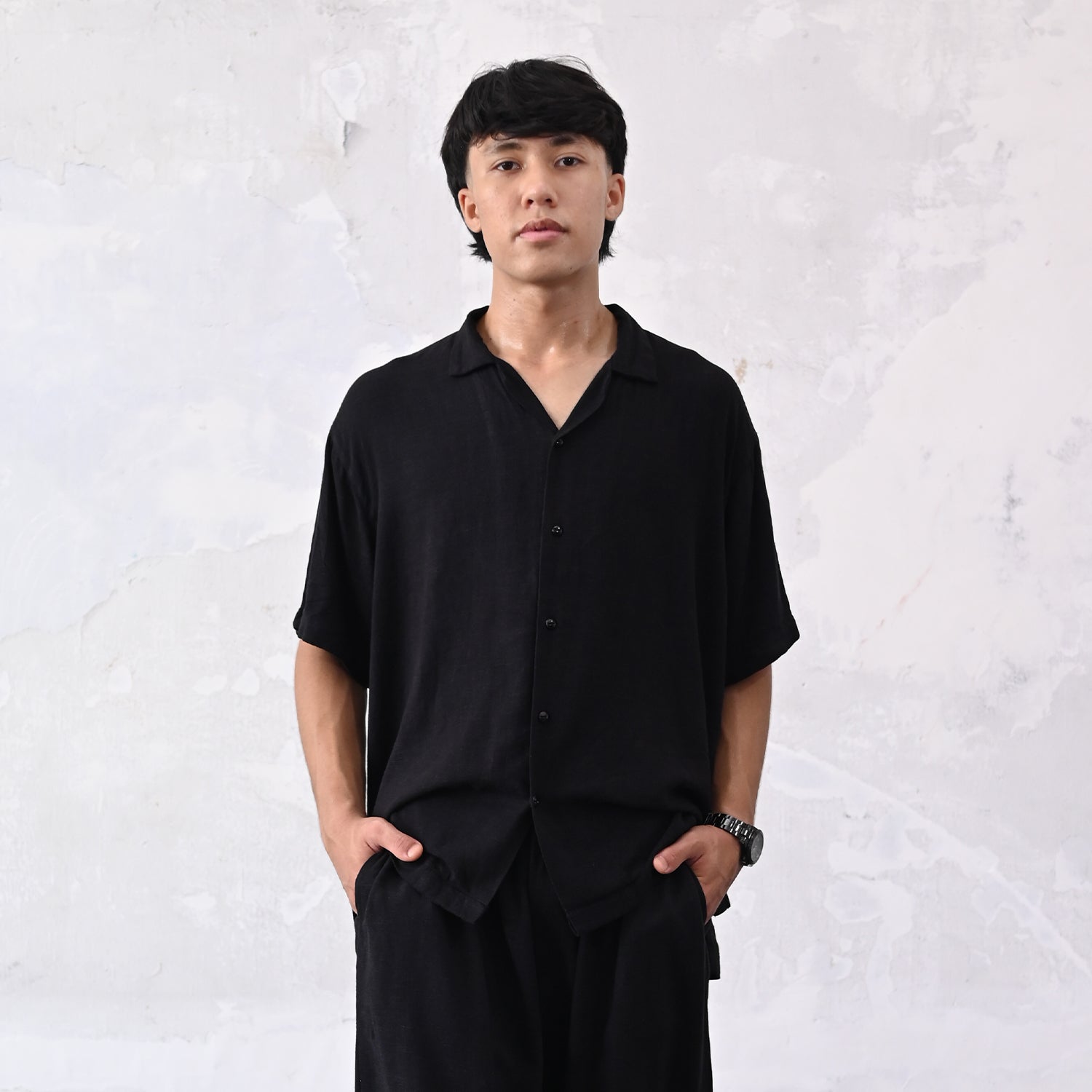 Hara Men Top - Black