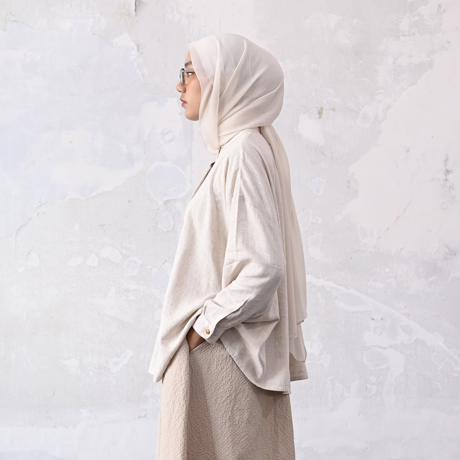 Hara Women Top - Beige