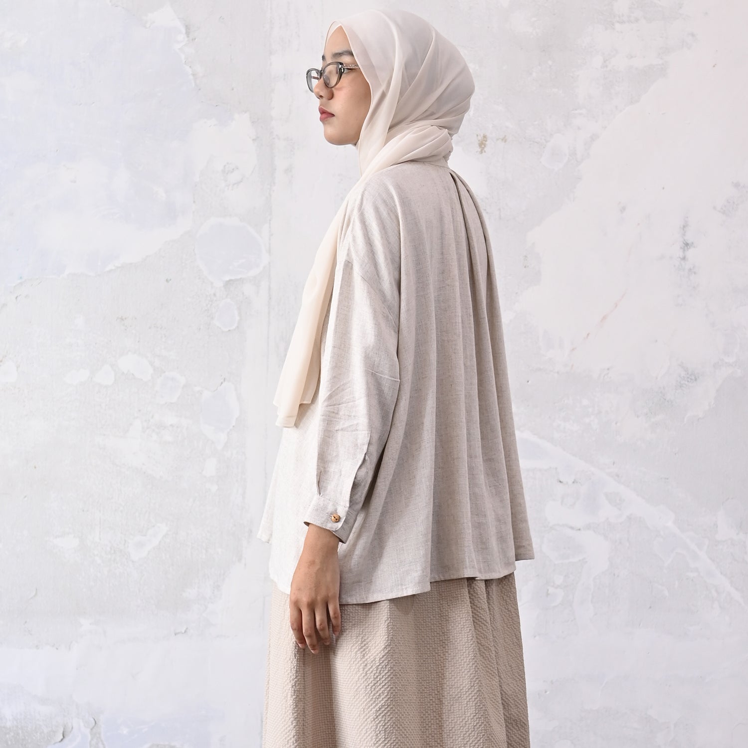 Hara Women Top - Beige