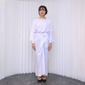 Menora Kurung - White