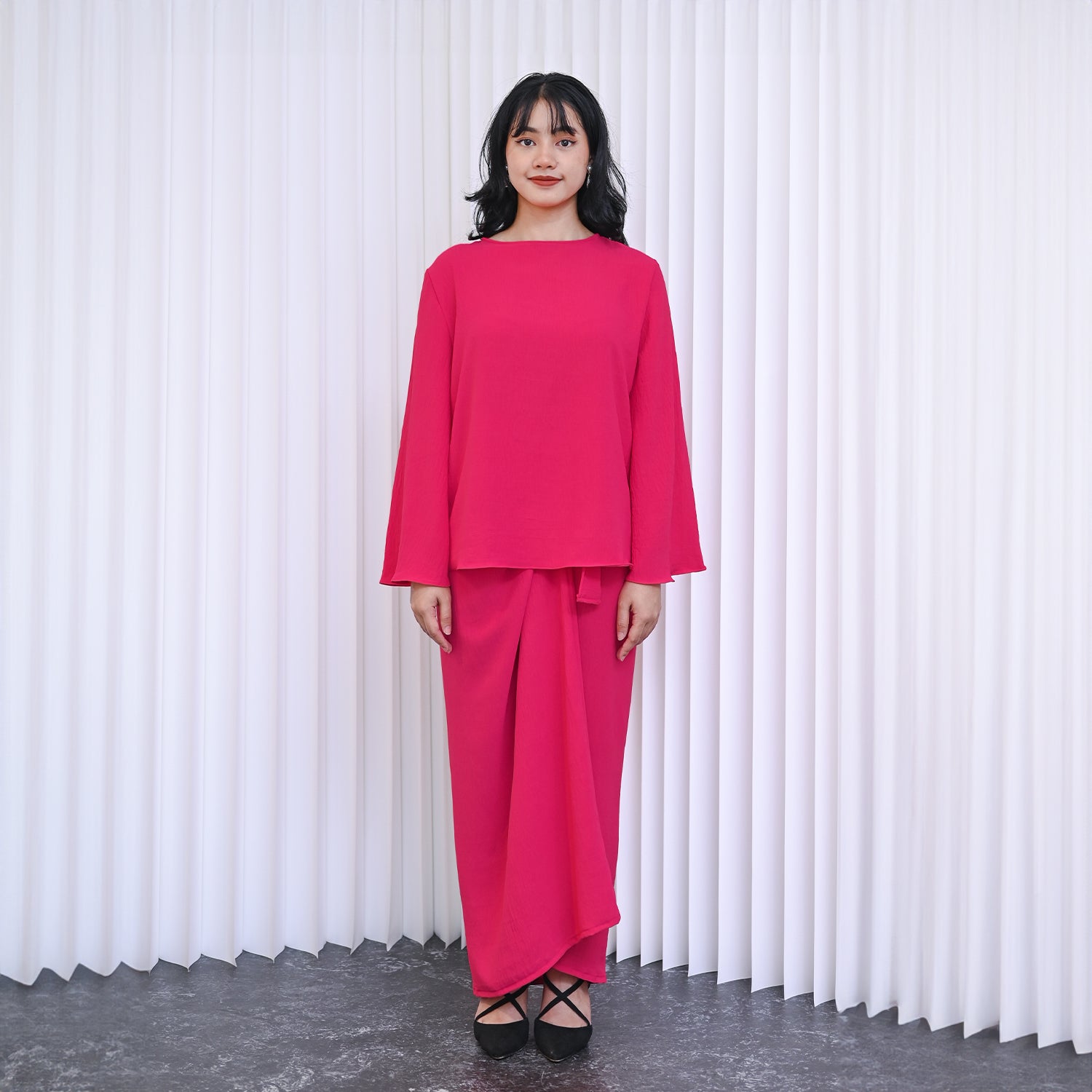 Meric Kurung - Fuschia