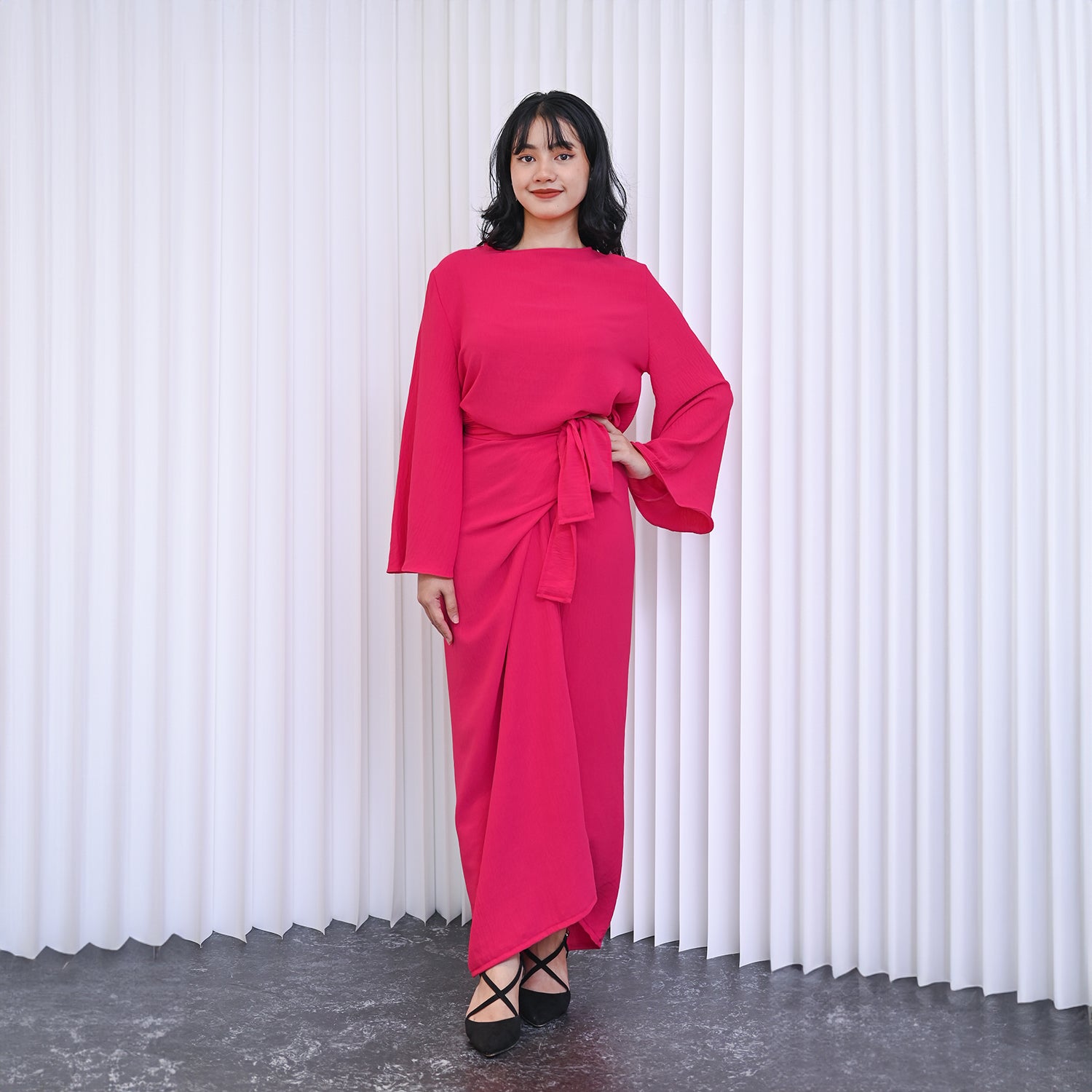 Meric Kurung - Fuschia