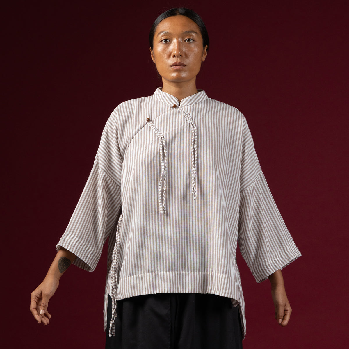 Rinai Top - Brown