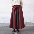 Sora Skirt - Maroon